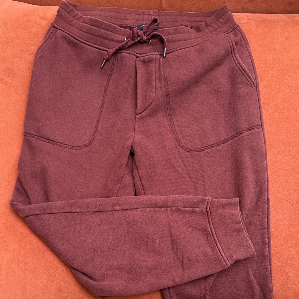 Banana Republic Maroon Joggers